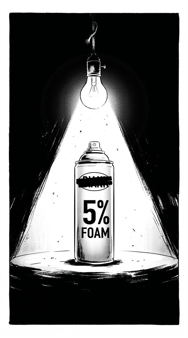 The foam